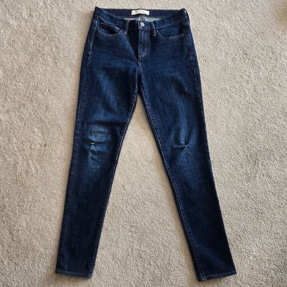 GAP Denim Ripped Knee True Skinny Jeans 27R